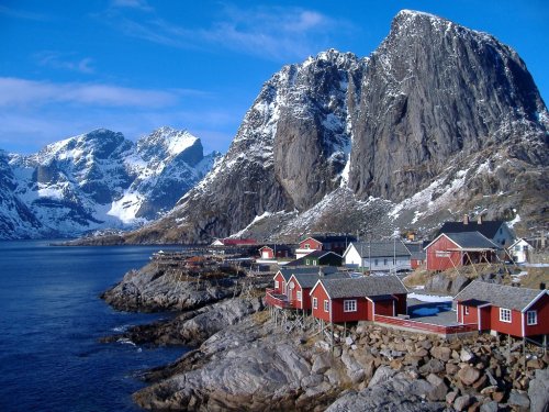Norsko, Lofoty, Nordkapp