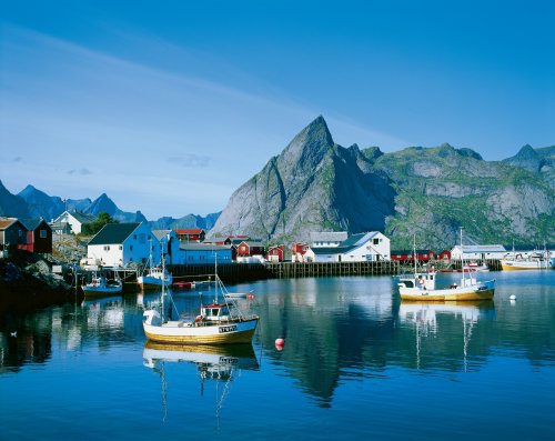 Norsko, Lofoty, Nordkapp