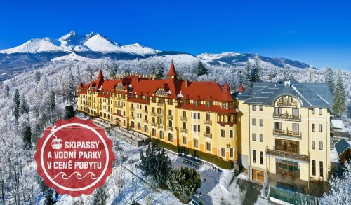 Grand hotel Praha, Tatranská Lomnice, Letecky (4 dny)
