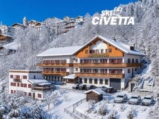 5denní zájezd (denní přejezd) s dopravou, polopenzí a skipasem v ceně – hotel Alpenrose Dolomiti