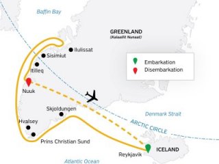 Southeast to West Greenland: Glaciers, Fjords and Viking History (Ocean Explorer)