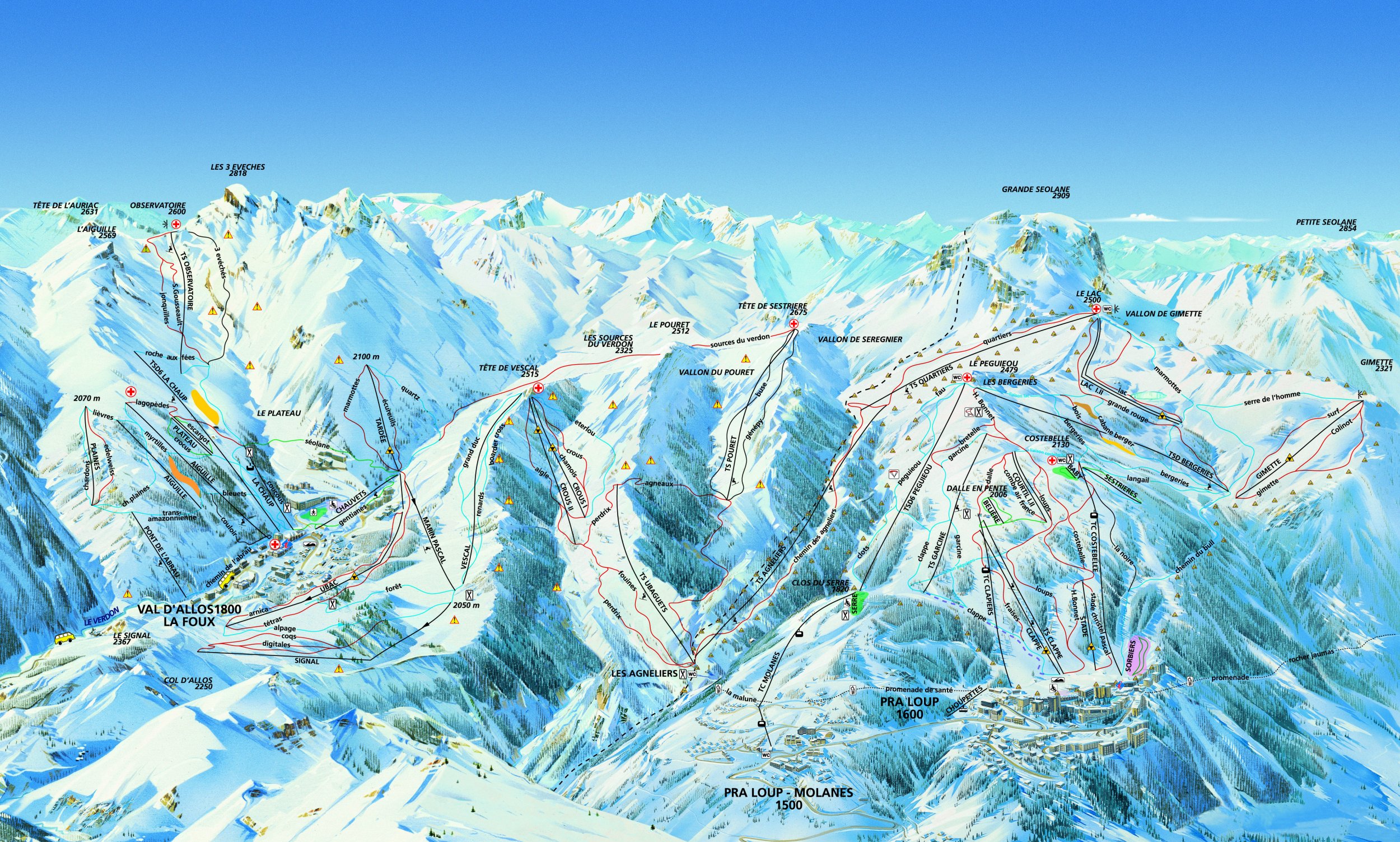 Chci lyžovat v Pra Loup / Val d Allos
