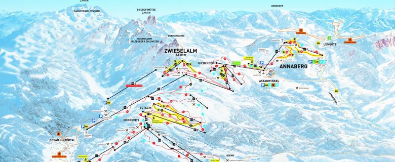 Lyžařské zájezdy do střediska Dachstein West