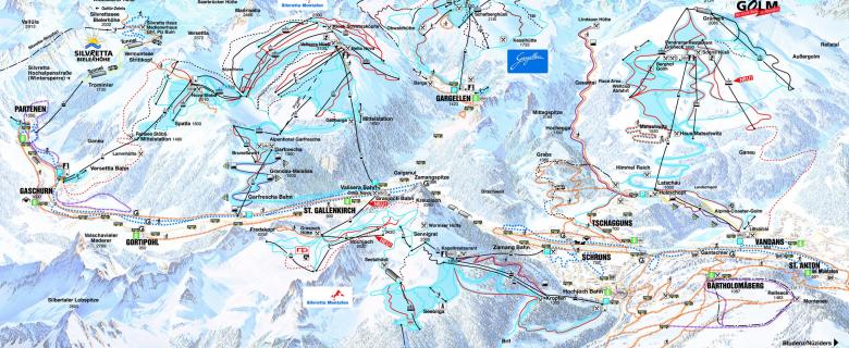 Zájezdy a ubytování ve středisku Montafon