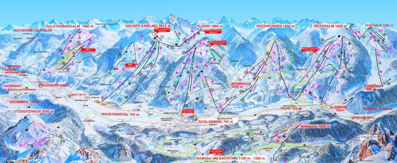 Lyžařské zájezdy Schladming Dachstein